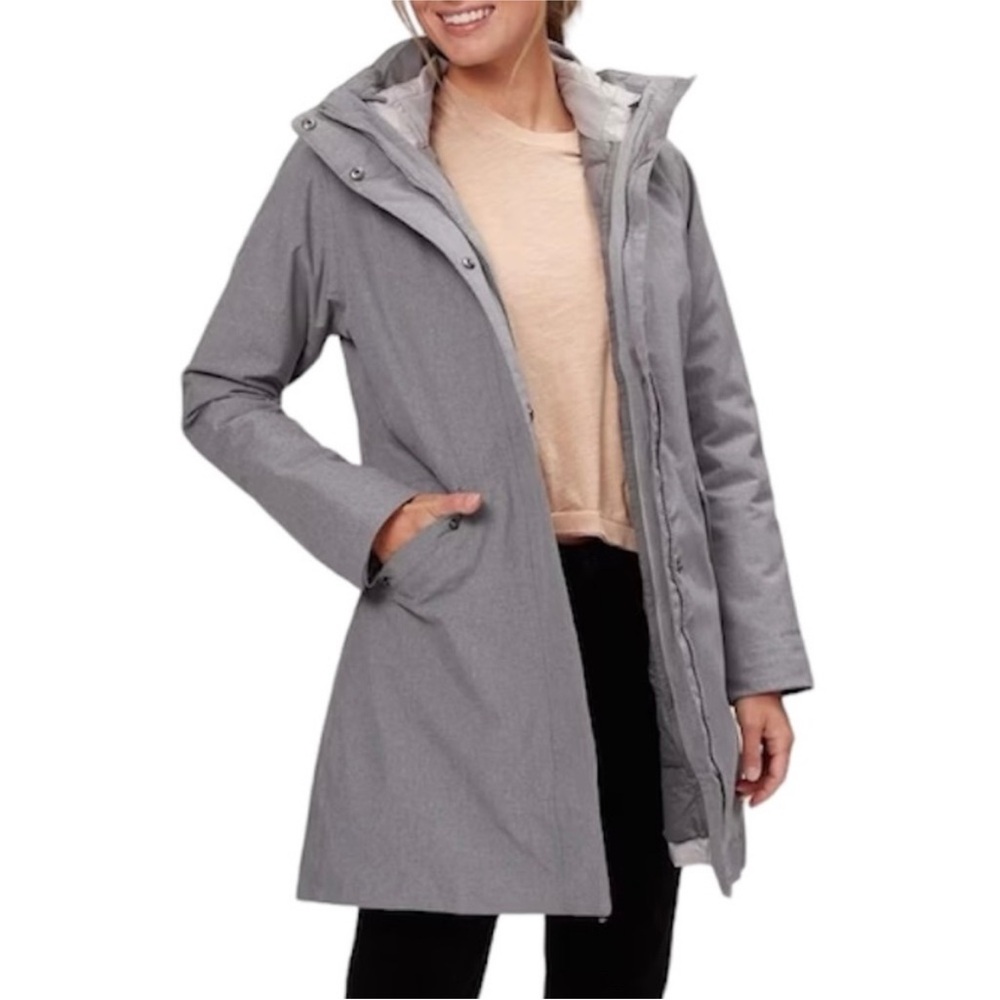 Patagonia Vosque 3-in-1 Parka Extra Small Salt Grey Waterproof Windproof XS - Picture 4 of 4